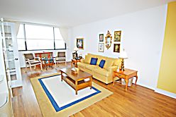 North Shore Towers 1    bedroom, 1.5 bath apt