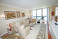 North Shore Towers 1    bedroom, 1.5 bath apt